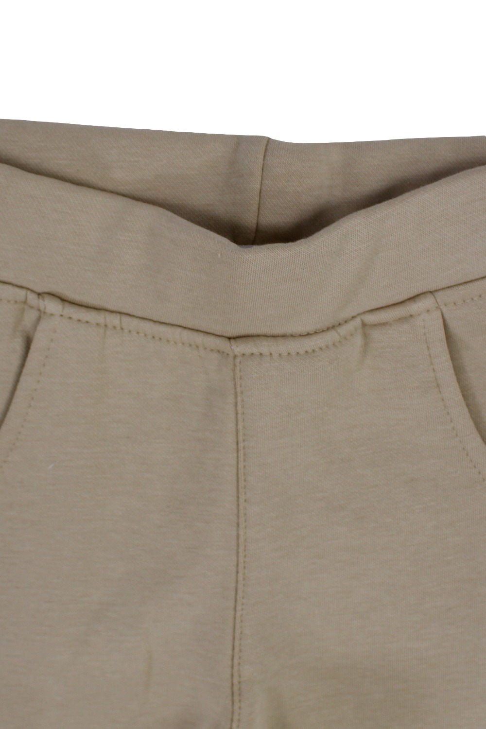 Girls Barrel Fit Pants – Beige