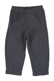 Girls Barrel Fit Pants – Dark Grey