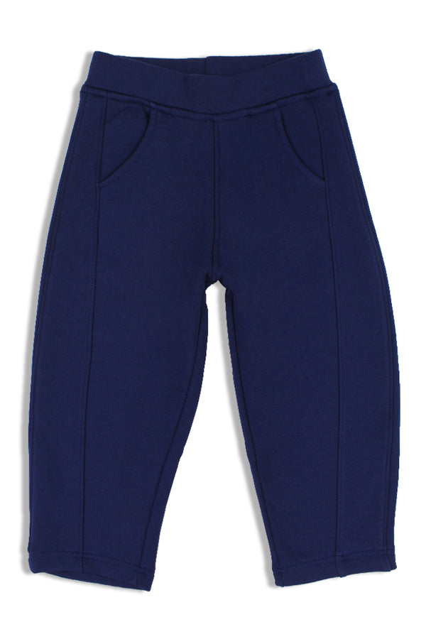 Unisex Barrel Fit Pants – Navy