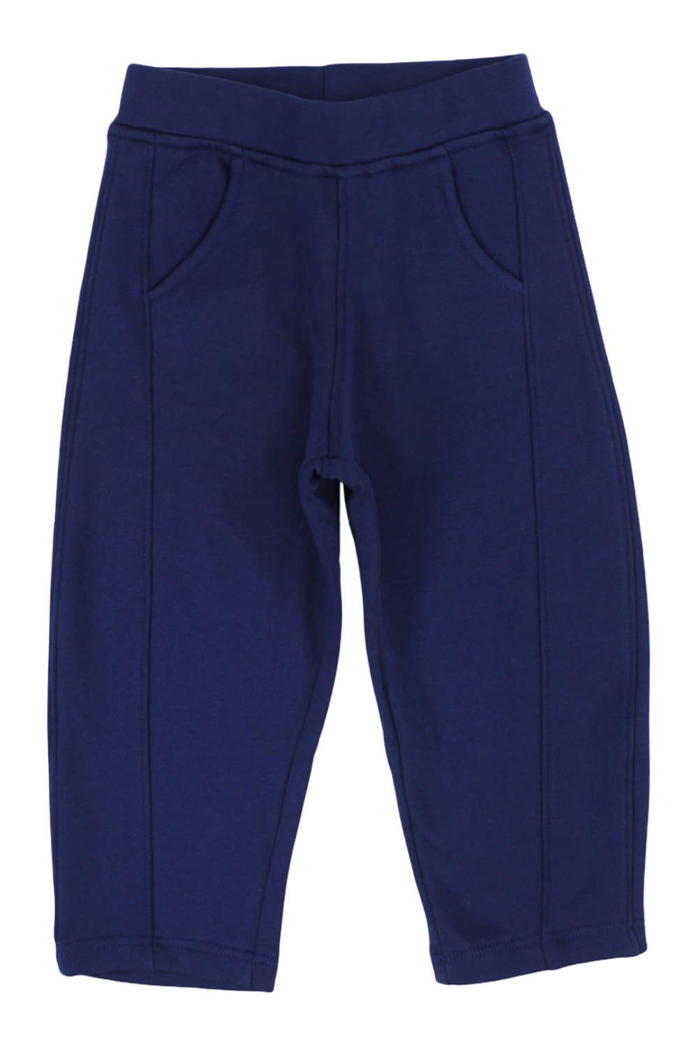 Girls Barrel Fit Pants – Navy