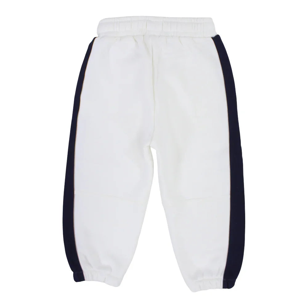 Boys Sweatpants – Off White & Navy