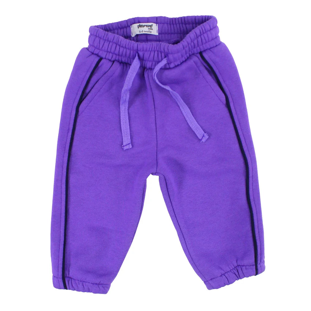 Unisex Cotton Sweatpants – Purple