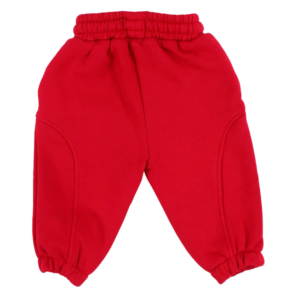 Baby Girls Sweatpants – Red
