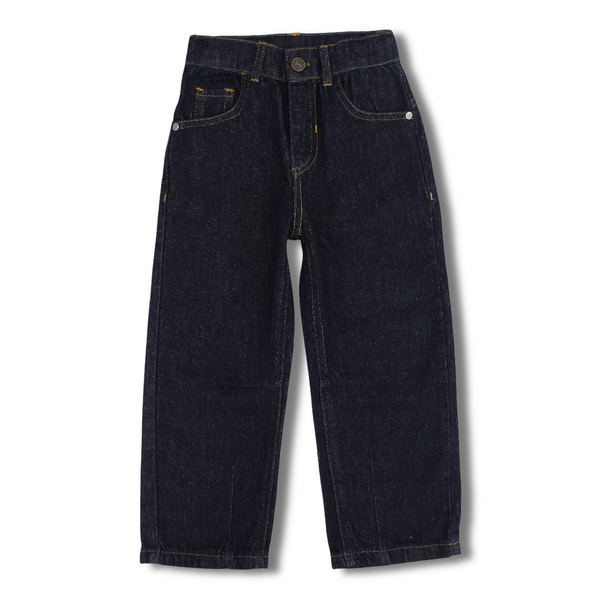 Unisex Denim Pants - Navy