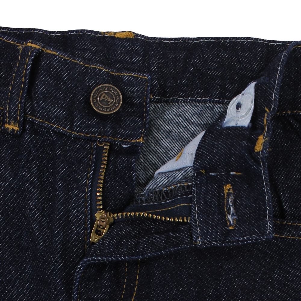 Unisex Denim Pants - Navy