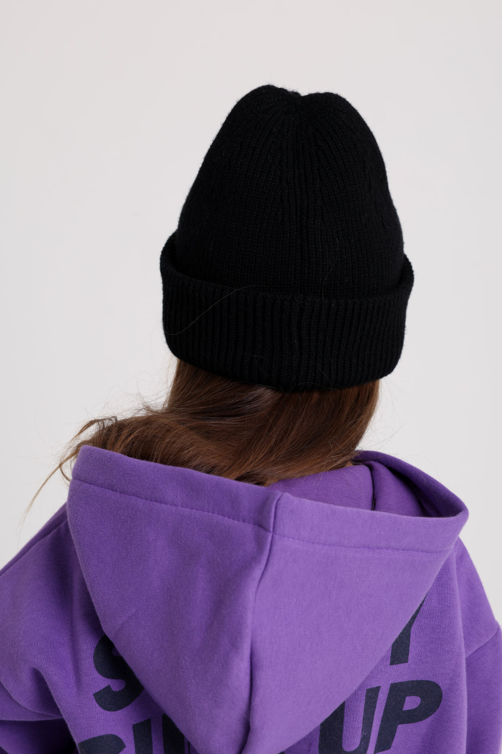Unisex Cozy Blend Ice Cap – Black with Triple Smiley Vibes
