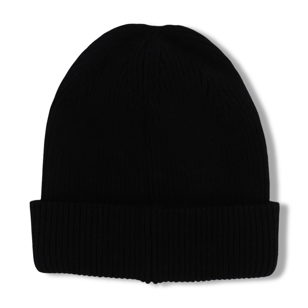 Unisex Cozy Blend Ice Cap – Black with Triple Smiley Vibes