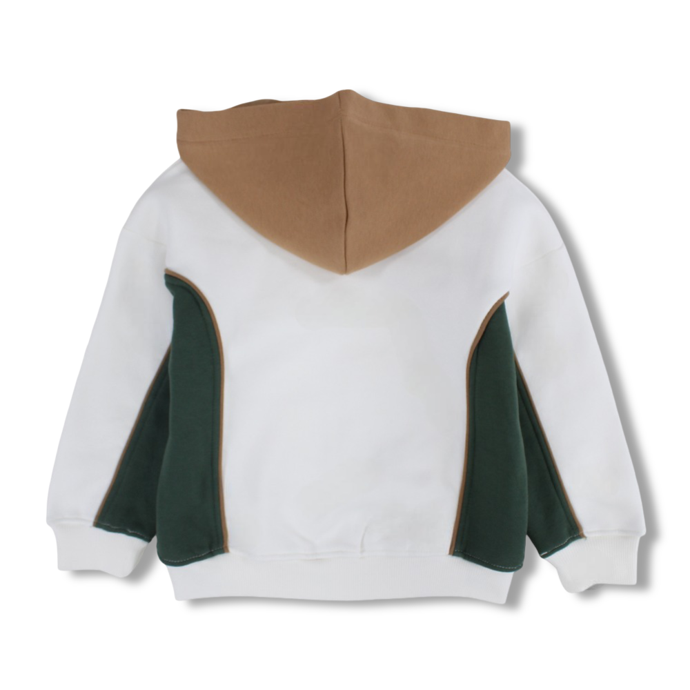 Unisex Cotton Hoodie – Off-White with "Prefect" Design