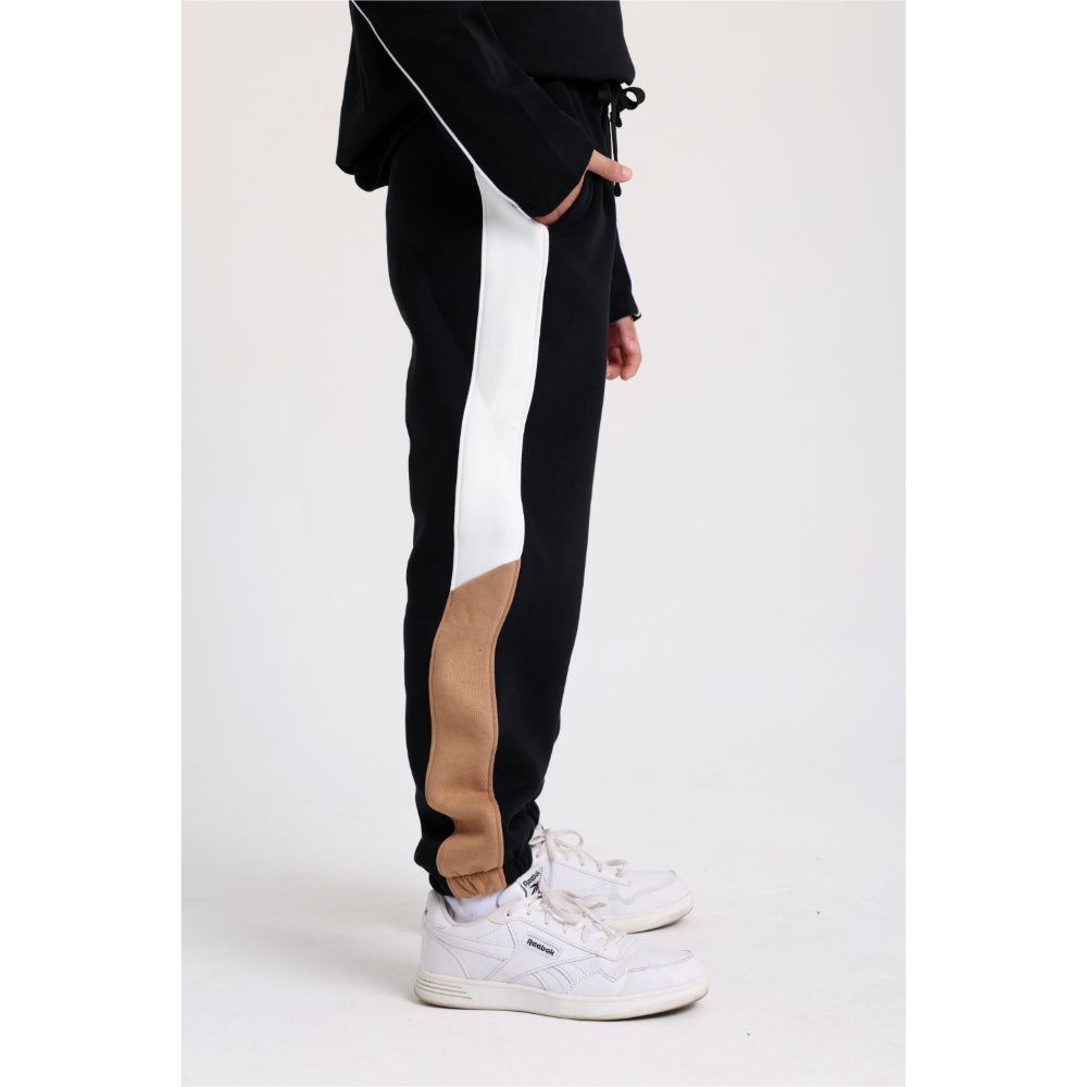 Unisex Cotton Sweatpants - Black