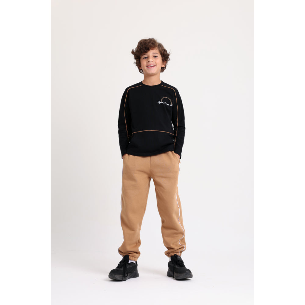 Unisex Cotton T-Shirt – Black with "Always Get What You Want" Print