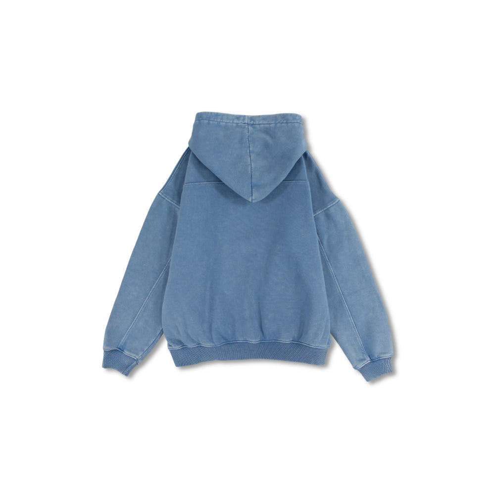 Teens Cotton Hoodie – Baby Blue with “Play Like a Champion” Design