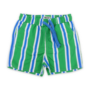 Boys Swimsuit Short – Green & Blue