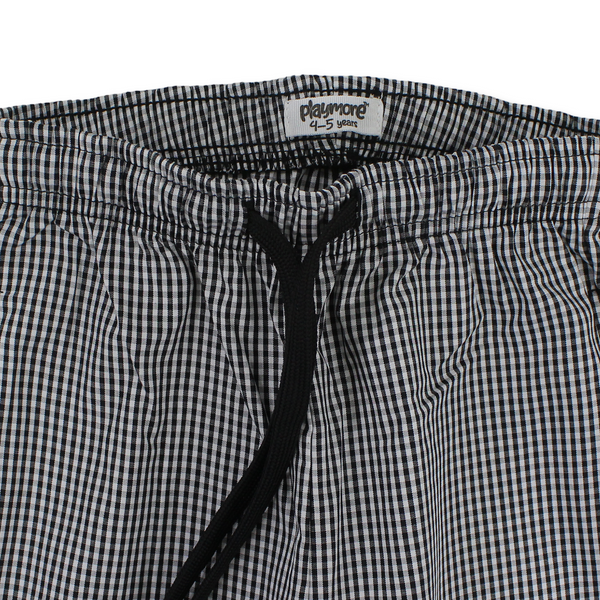 Unisex Cotton Pants – Black & White