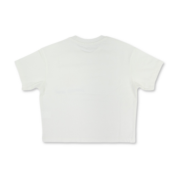 Unisex Cotton T-Shirt – Off-White with "Summer Crew" Print
