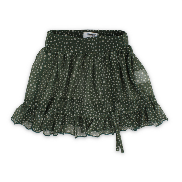 Baby Girls Tulle Cover-Up – Olive