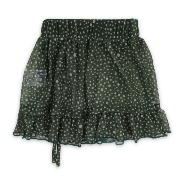 Baby Girls Tulle Cover-Up – Olive