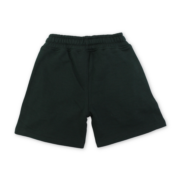 Boys Cotton Short – Olive with "Cairo Boi" Print