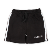 Boys Cotton Short – Brown with "Get Out Side" Print