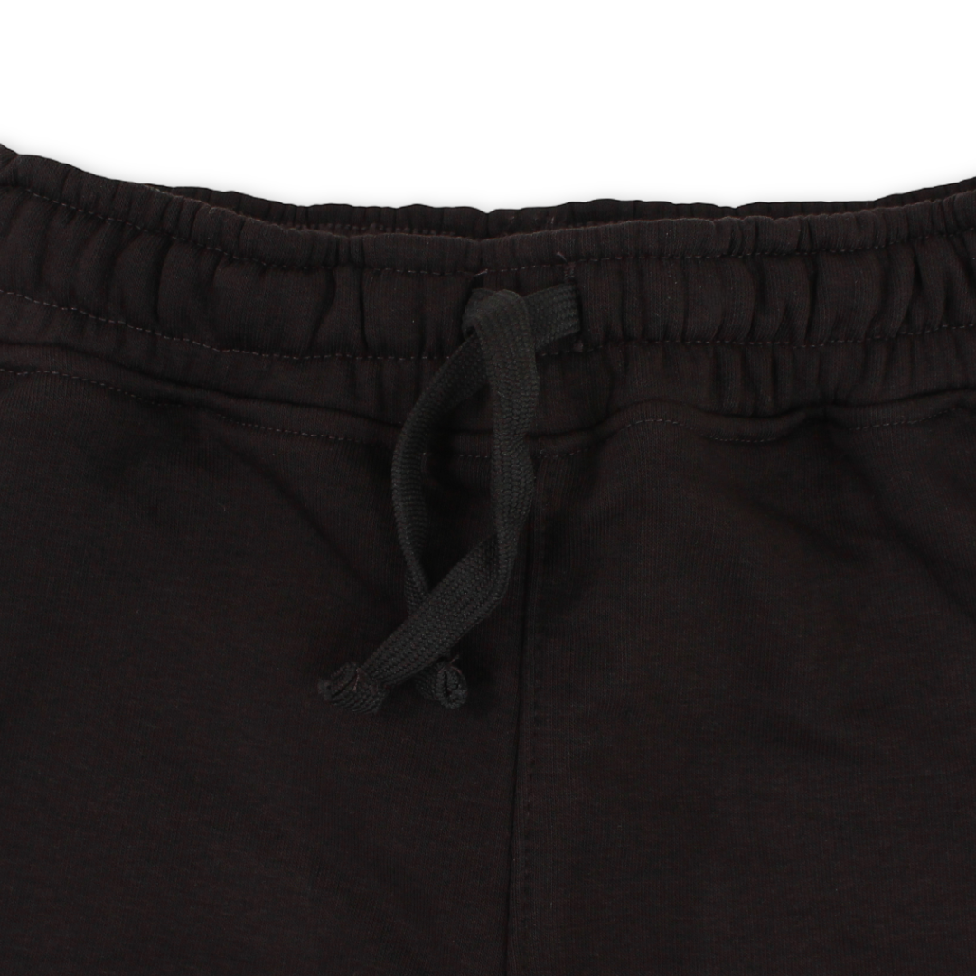 Boys Cotton Short – Brown with "Get Out Side" Print