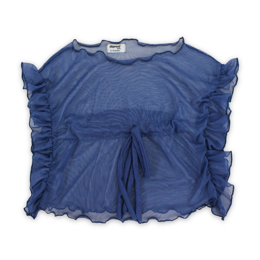 Baby Girls Tulle Cover-Up – Indigo - Clothing - Playmore