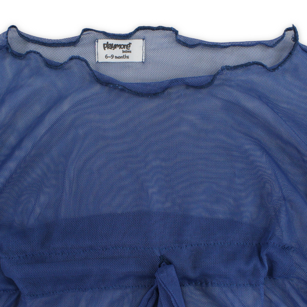 Baby Girls Tulle Cover-Up – Indigo