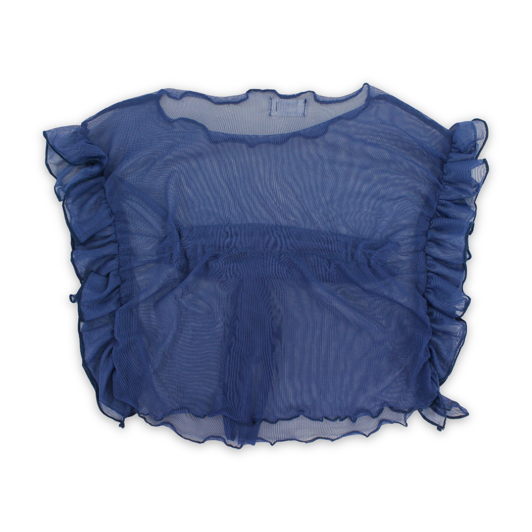 Baby Girls Tulle Cover-Up – Indigo