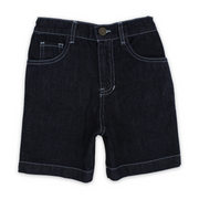 Boys Cotton Denim Short – Dark Blue