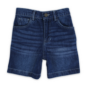 Boys Cotton Denim Short – Blue