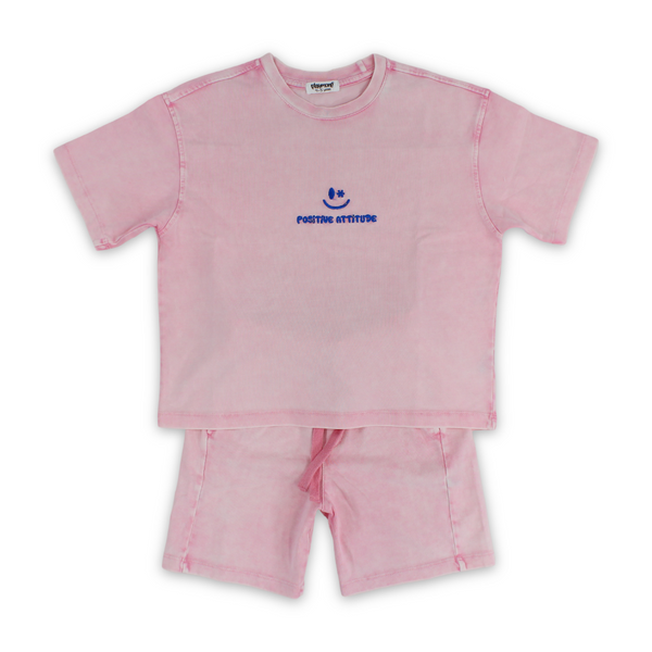 Unisex Cotton Outfit Set – Pink