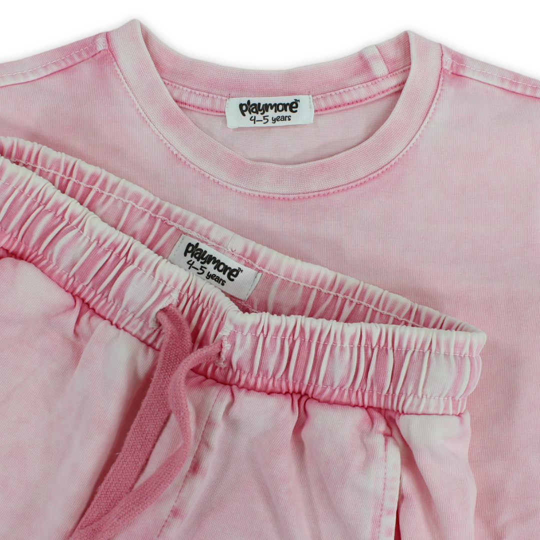 Unisex Cotton Outfit Set – Pink