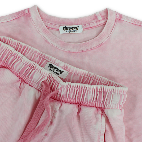 Unisex Cotton Outfit Set – Pink