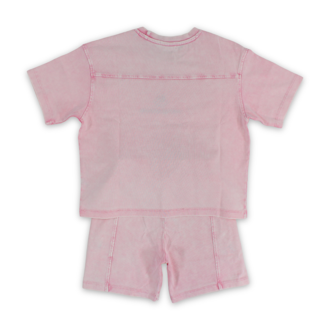 Unisex Cotton Outfit Set – Pink