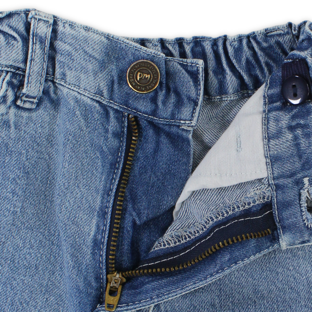 Boys Denim Shorts – Light Blue