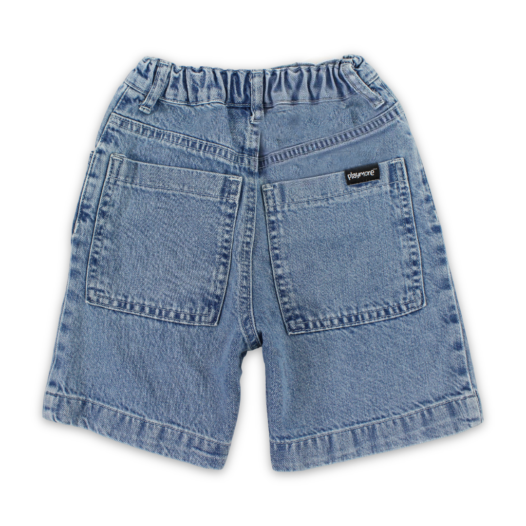 Boys Denim Shorts – Light Blue