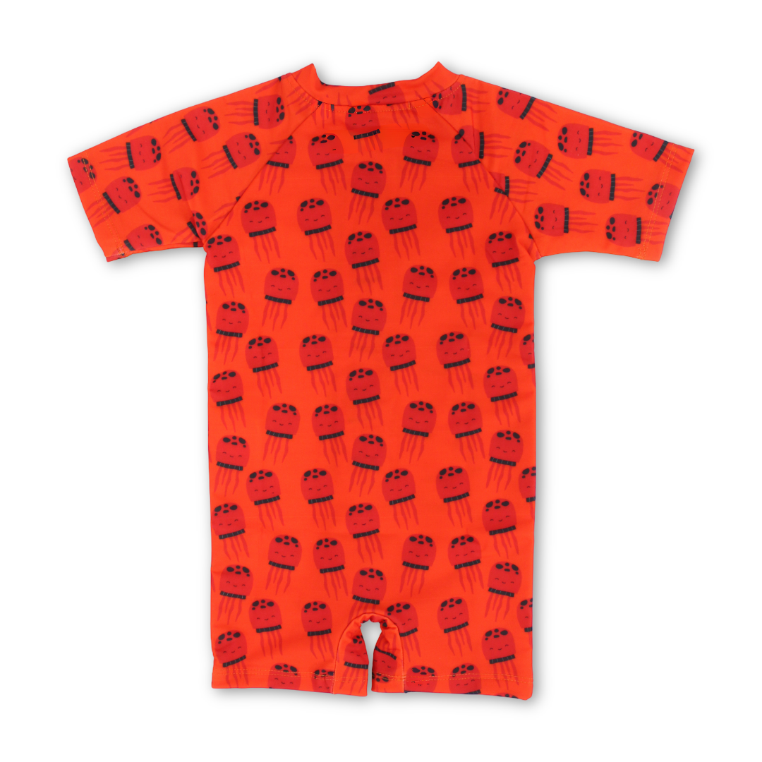 Unisex Baby Swimsuit – Orange