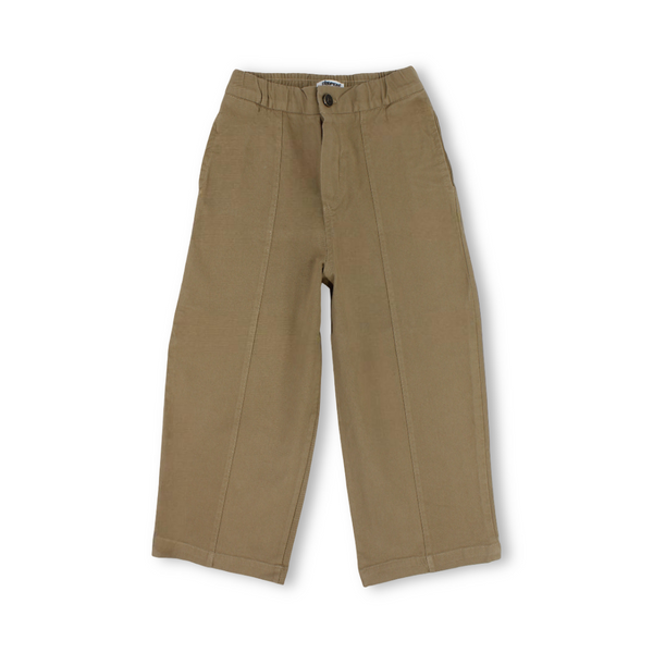 Boys Gabardine Pants – Coffee