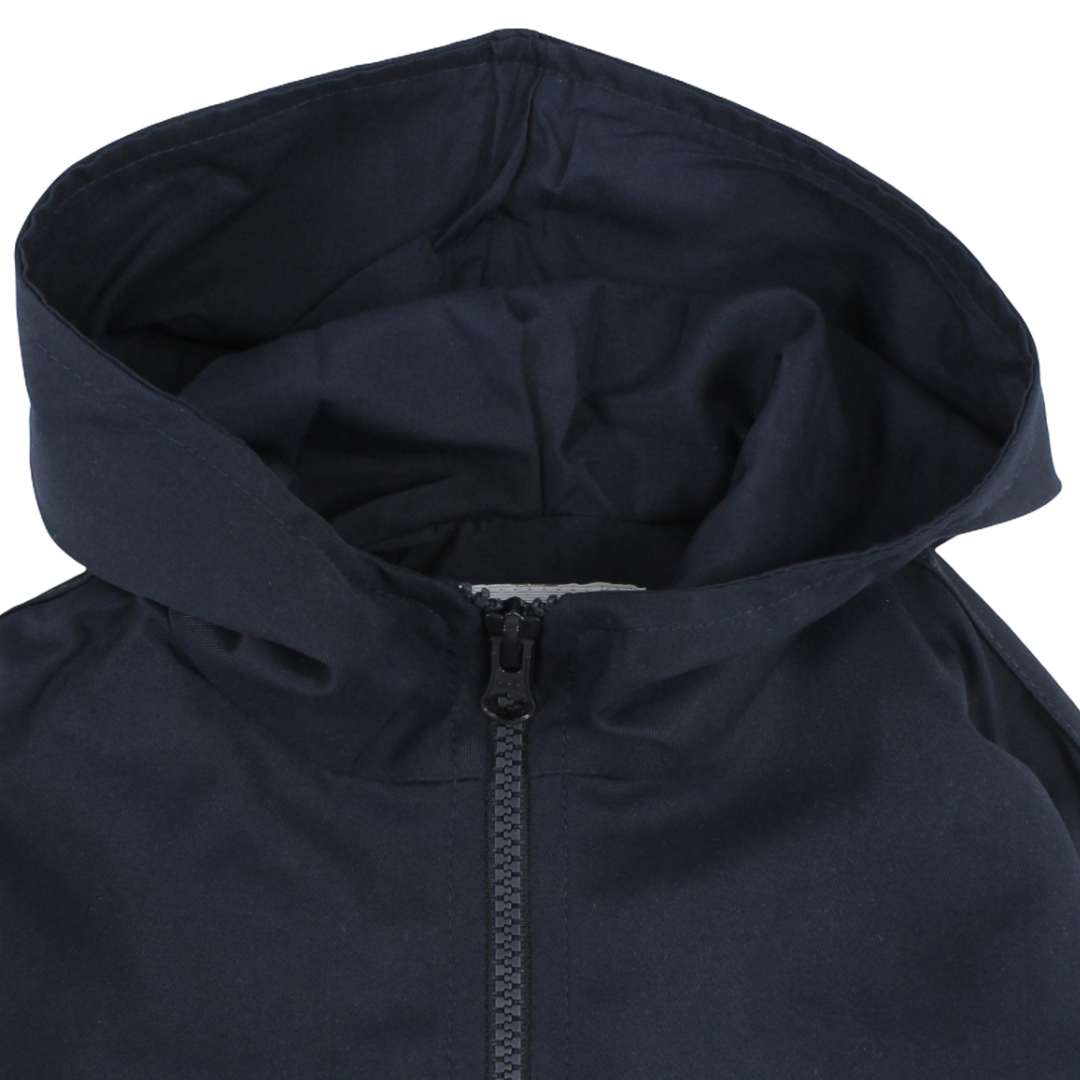 Baby Boys Waterproof Hooded Jacket – Navy