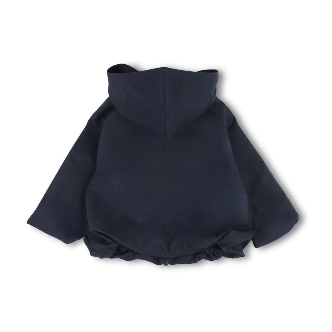 Baby Boys Waterproof Hooded Jacket – Navy