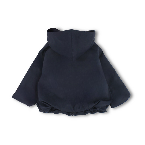 Baby Boys Waterproof Hooded Jacket – Navy