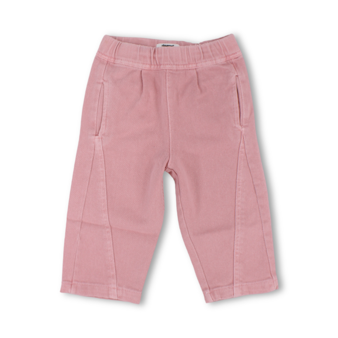 Baby Girls Gabardine Pants – Pink