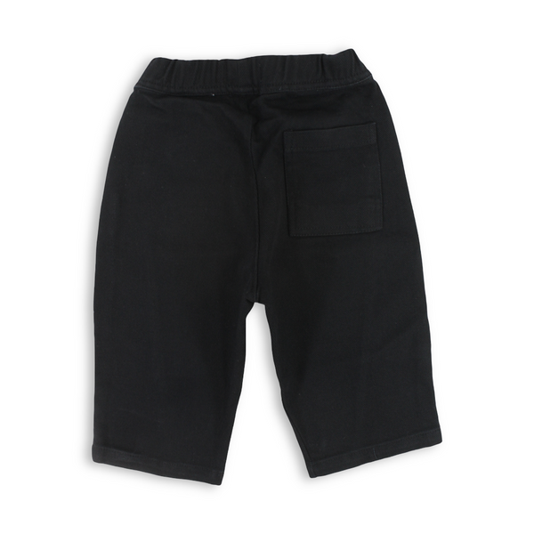 Unisex Baby Gabardine Pants – Black