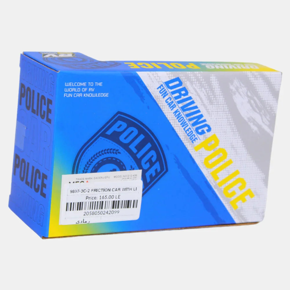 Police Car with Sound and Light – Action-Packed Playtime (Mint)