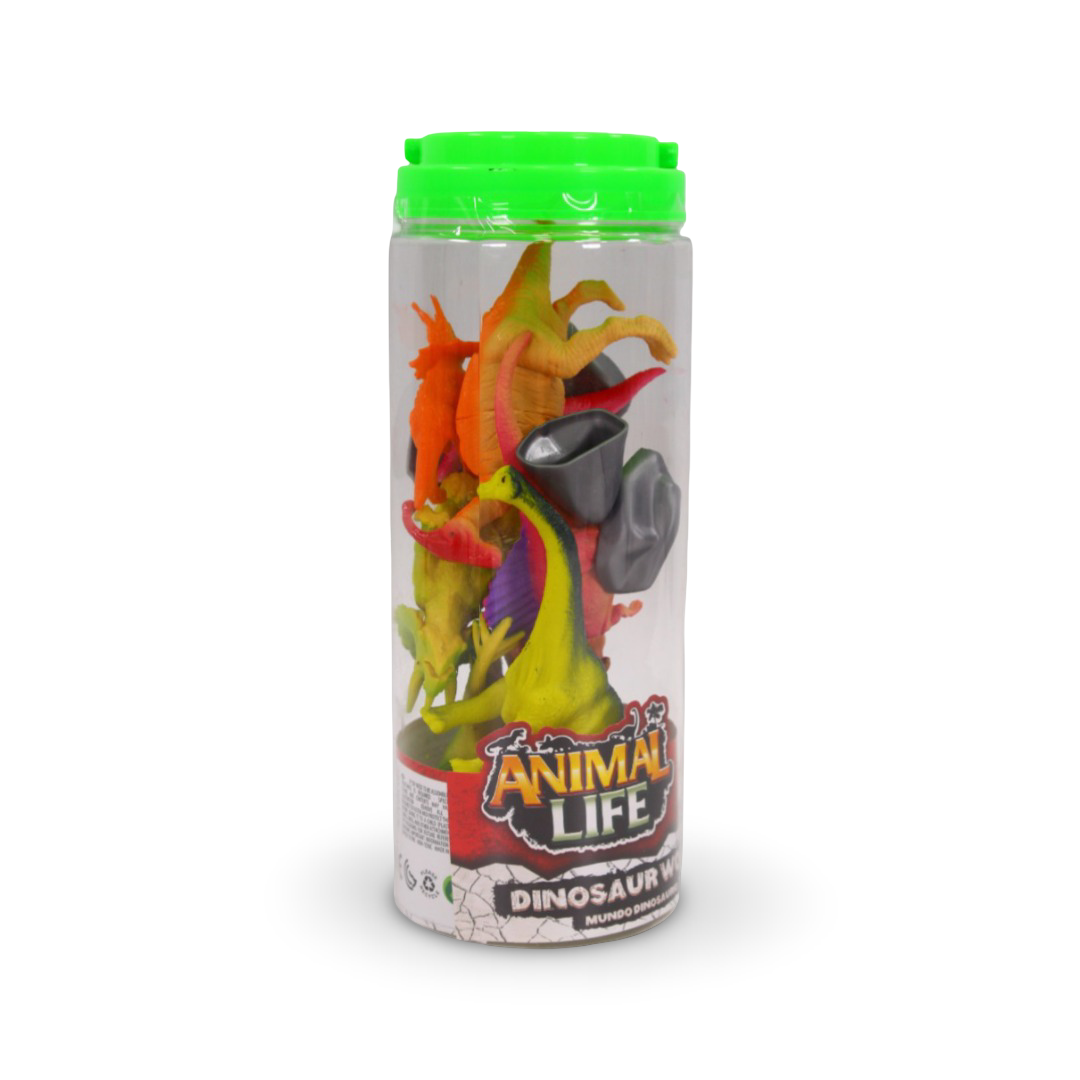 "Animal Life" Dinosaur World Figures Set - Toys