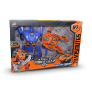 Ziyu Toys "Robot War" Deformation Toy Set – Orange & Blue