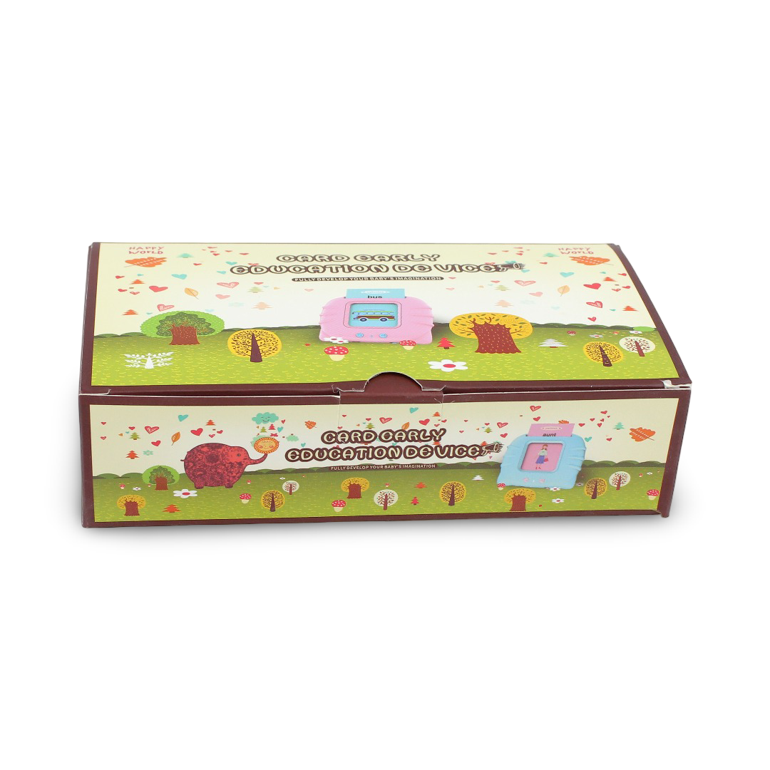 Happy World Talking Flash Cards Set 112 Card – Pink