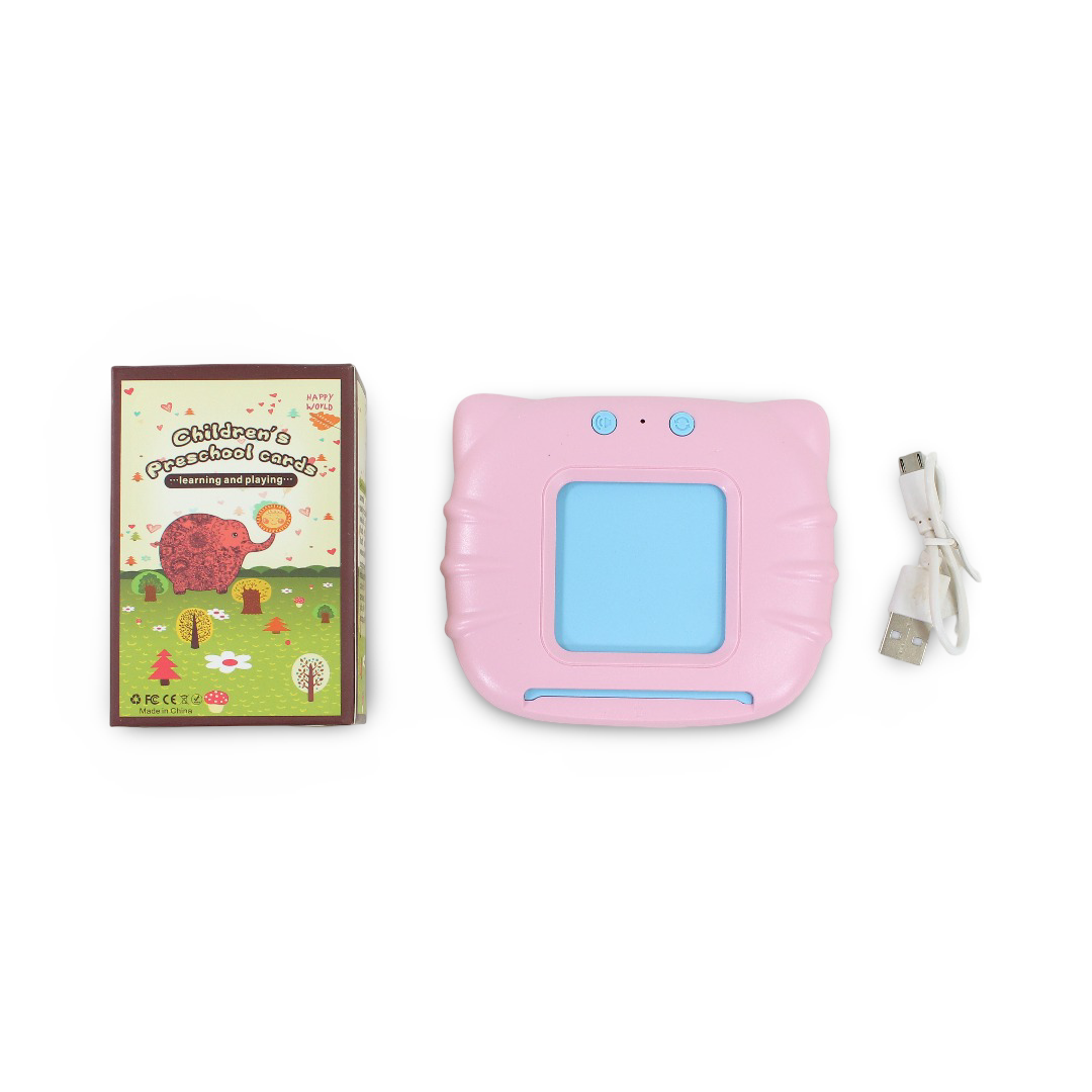 Happy World Talking Flash Cards Set 112 Card – Pink