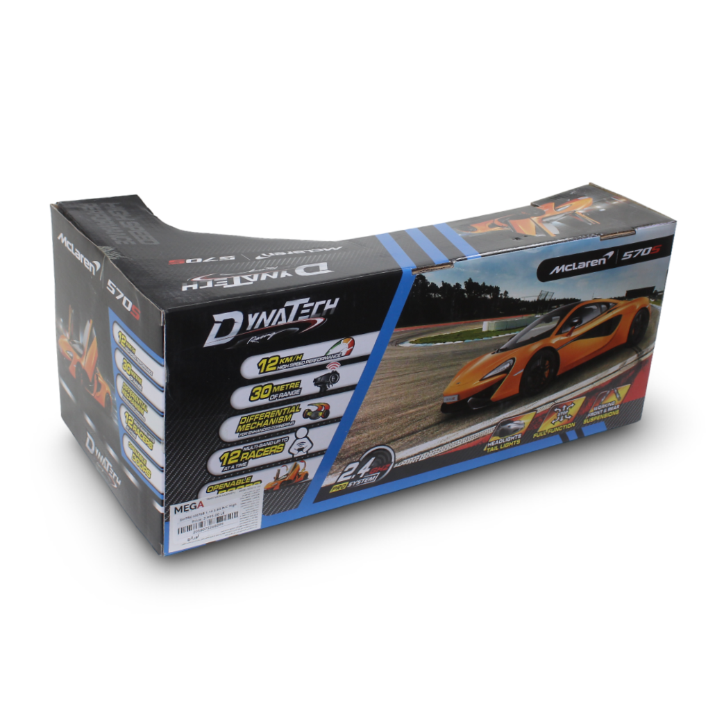 High Speed Maclaren 570S with (Battery + USB) – Orange