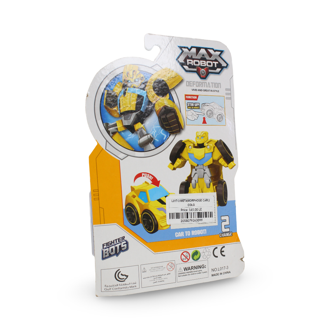 Ziyu Toys "Max Robot" 2-in-1 Transformer Car – Red