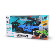 SBY 1:16 Scale "Rock Water Bomb Car" RC Stunt Vehicle – Blue