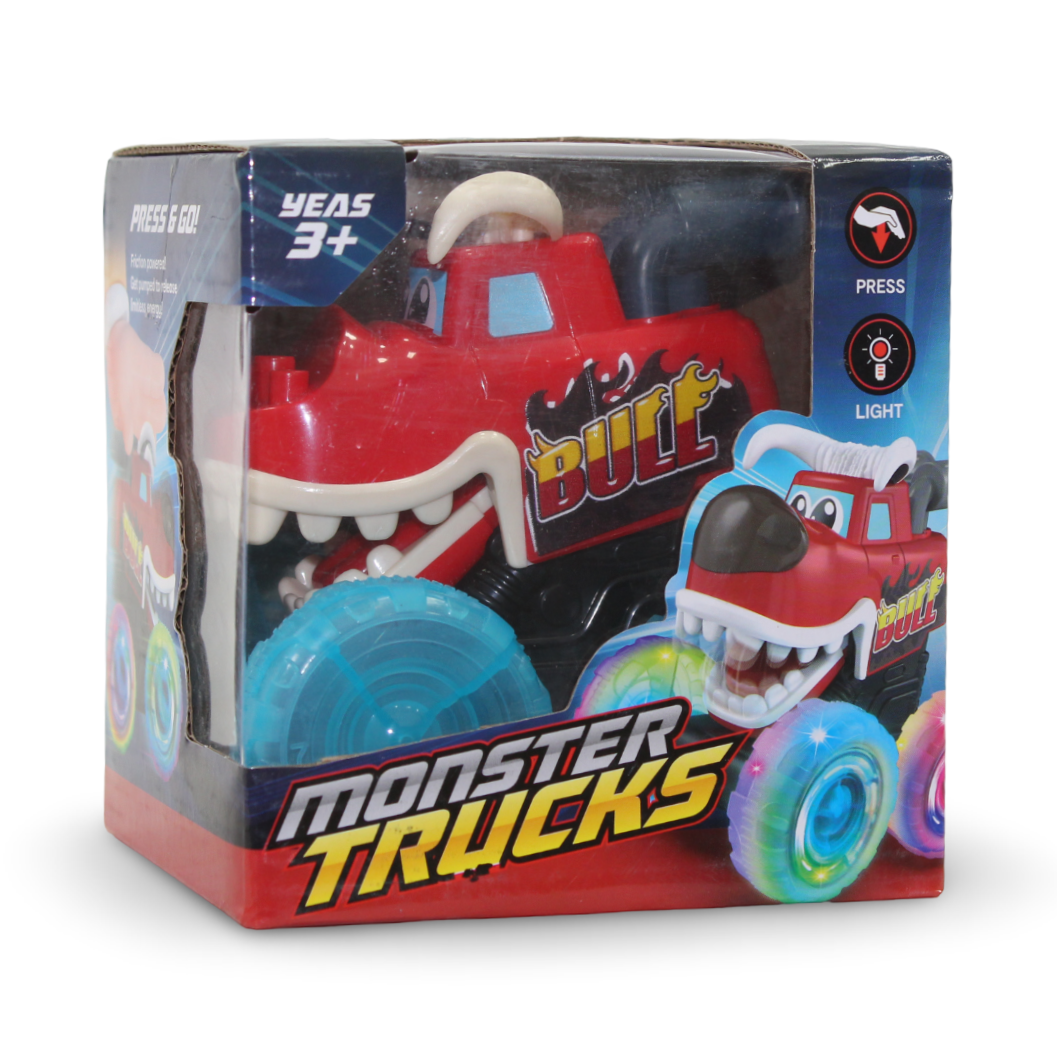 Shark Monster Truck Toy – Red